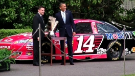 President Obama Honors Tony Stewart’s NASCAR Sprint Cup Championship