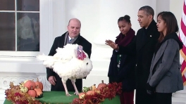 President Obama Pardons White House Turkey