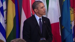 President Obama Speaks at a Luncheon Hosted by the UN Secretary General