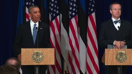 President Obama Holds a Press Conference with President Ilves of Estonia