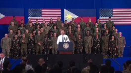 President Obama Speaks at Port Bonifacio