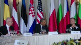 President Obama Meets with European Leaders