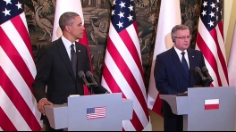President Obama Holds a Press Conference with President Komorowski