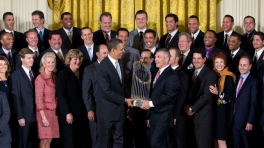 President Obama and the Yankees