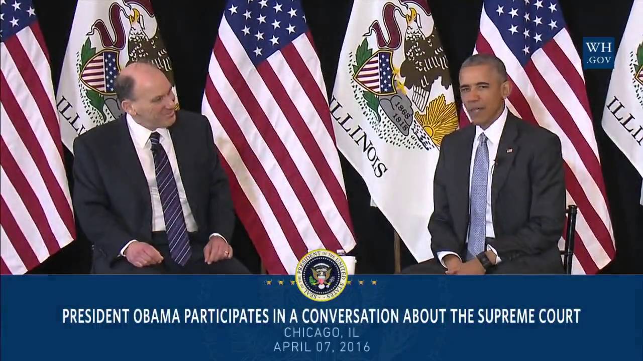 President Obama Participates In A Conversation About The Supreme Court ...