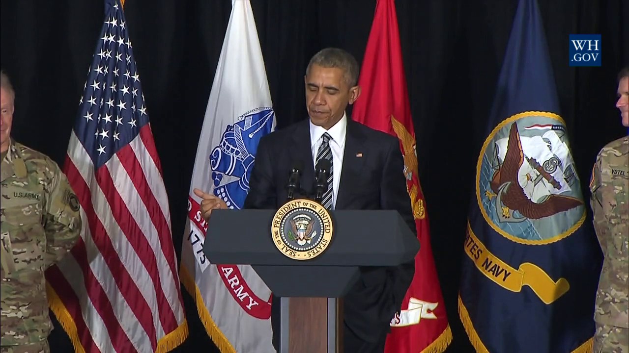 President Obama Delivers Remarks to Thank Service Members | The White House