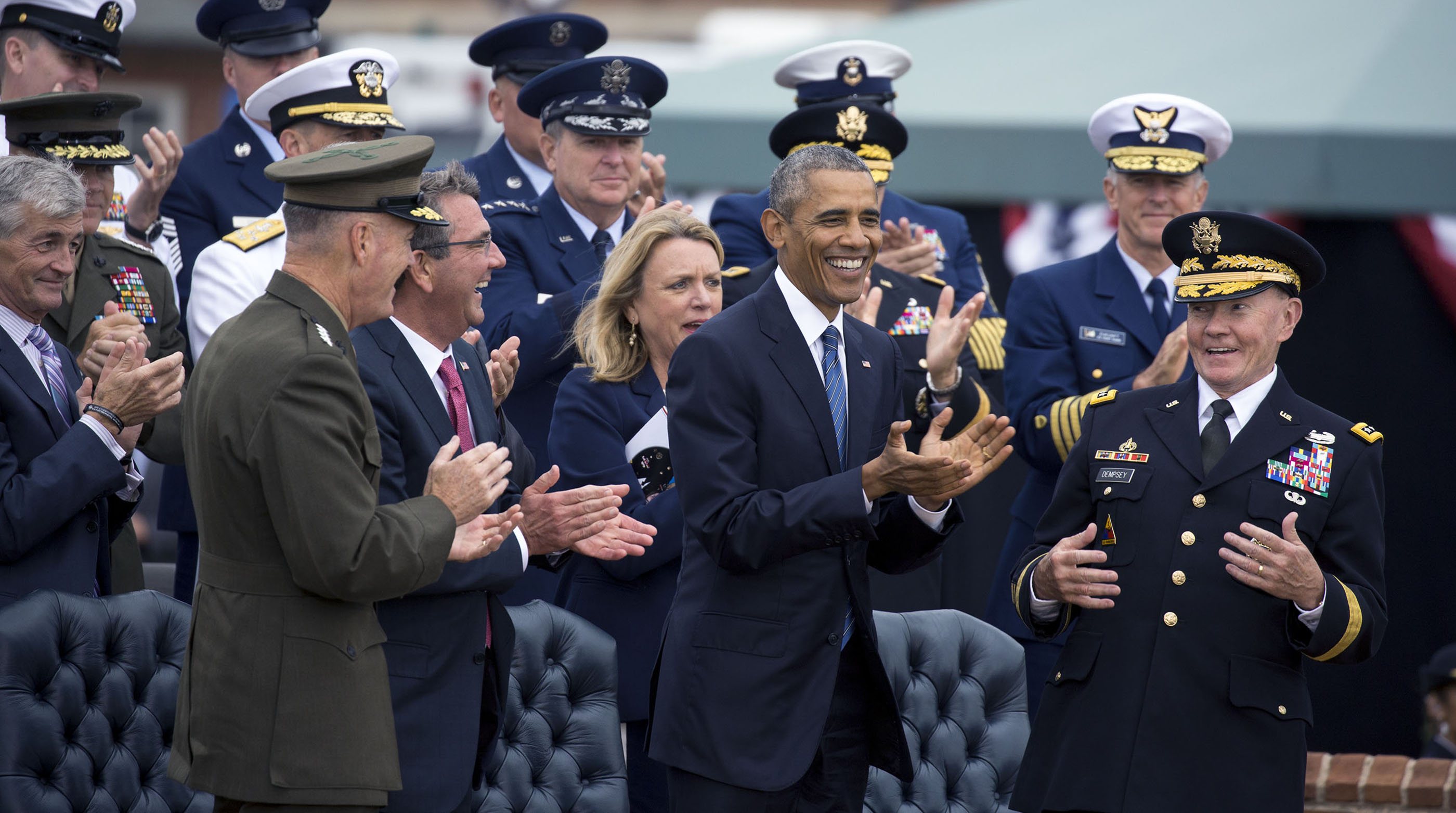 The President Speaks at the Farewell Ceremony for General Dempsey | The ...