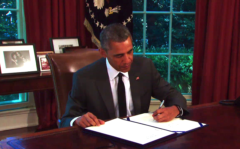 The President Signs an Extension of the Highway Funding Bill | The ...