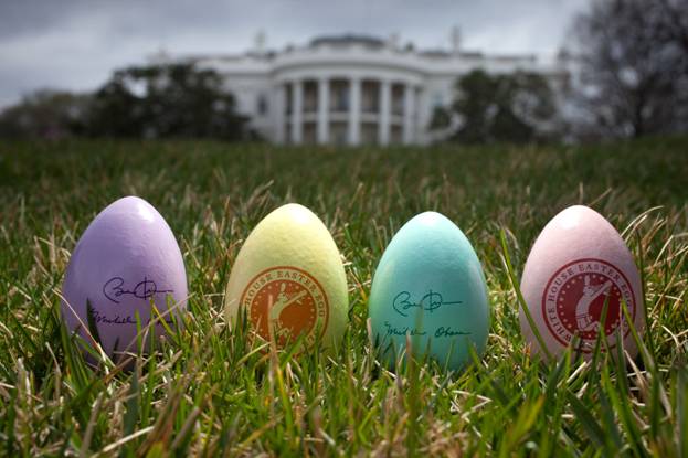 White House Easter Egg Roll Souvenir Eggs