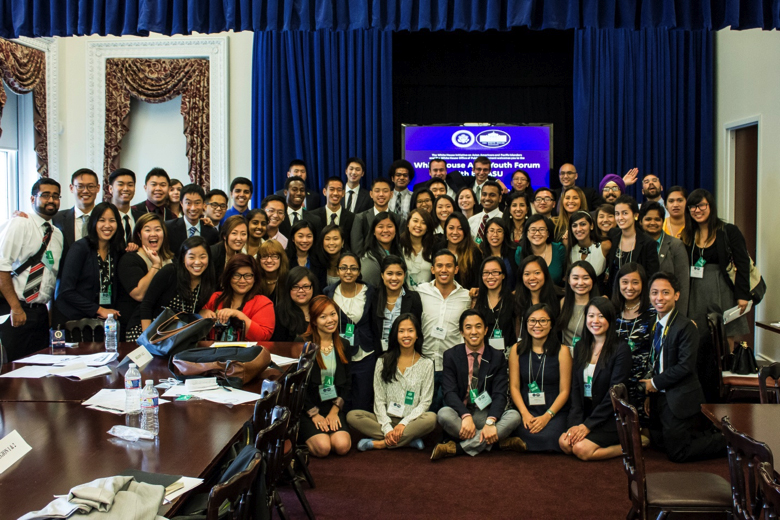 Young AAPI leaders gather at the 2014 White House AAPI Youth Forum in Washington DC, July 17, 2014