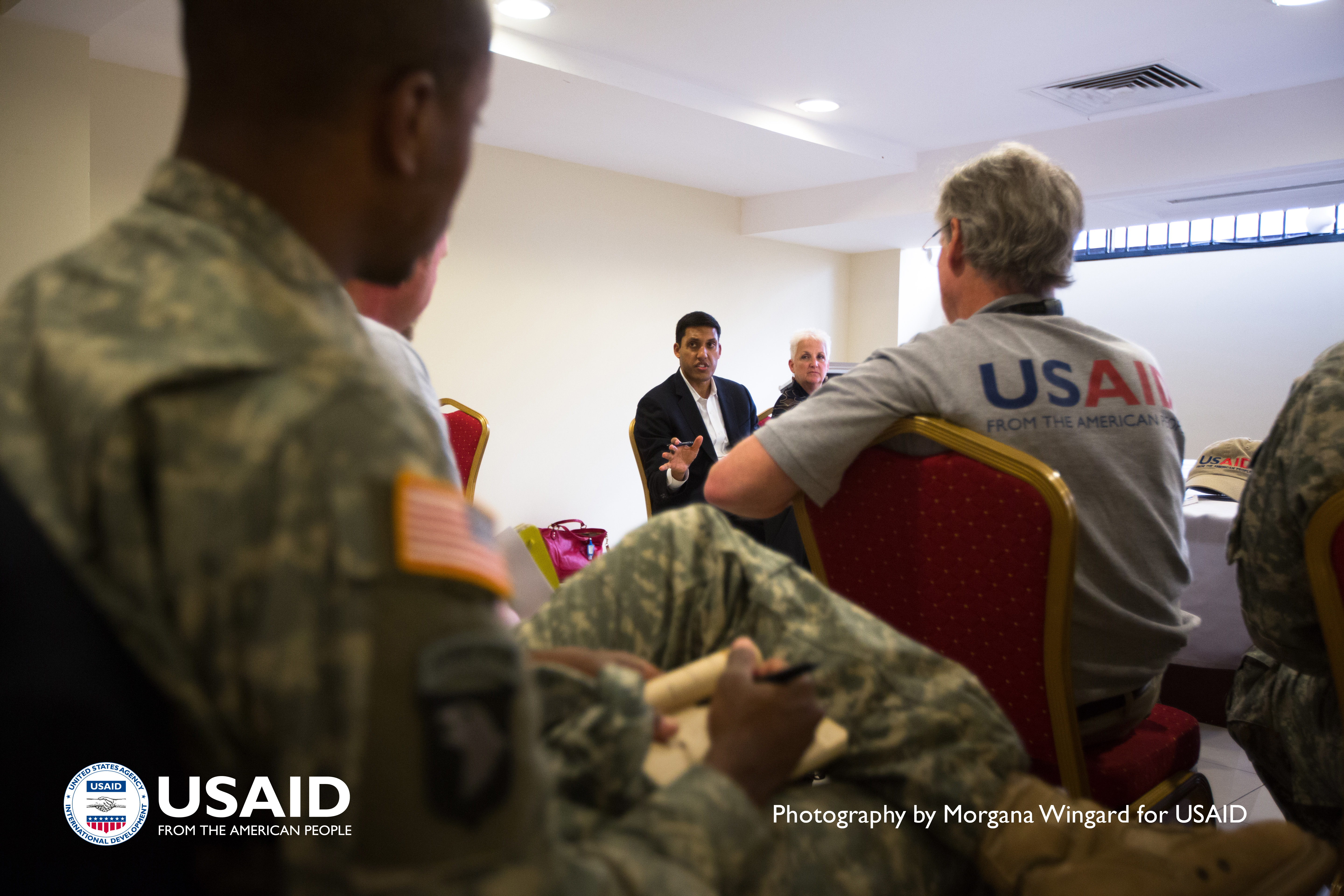 USAID Raj Shah Talking To DART