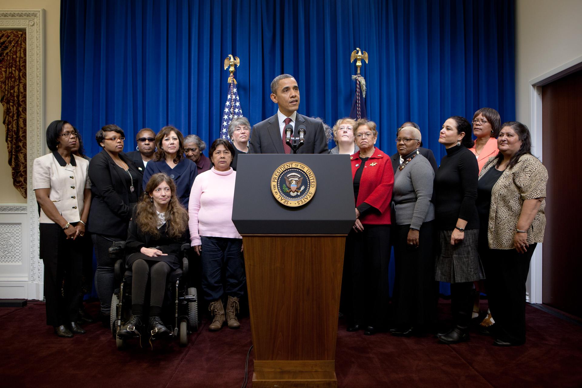 20111215 President Obama on Home Care Workers 