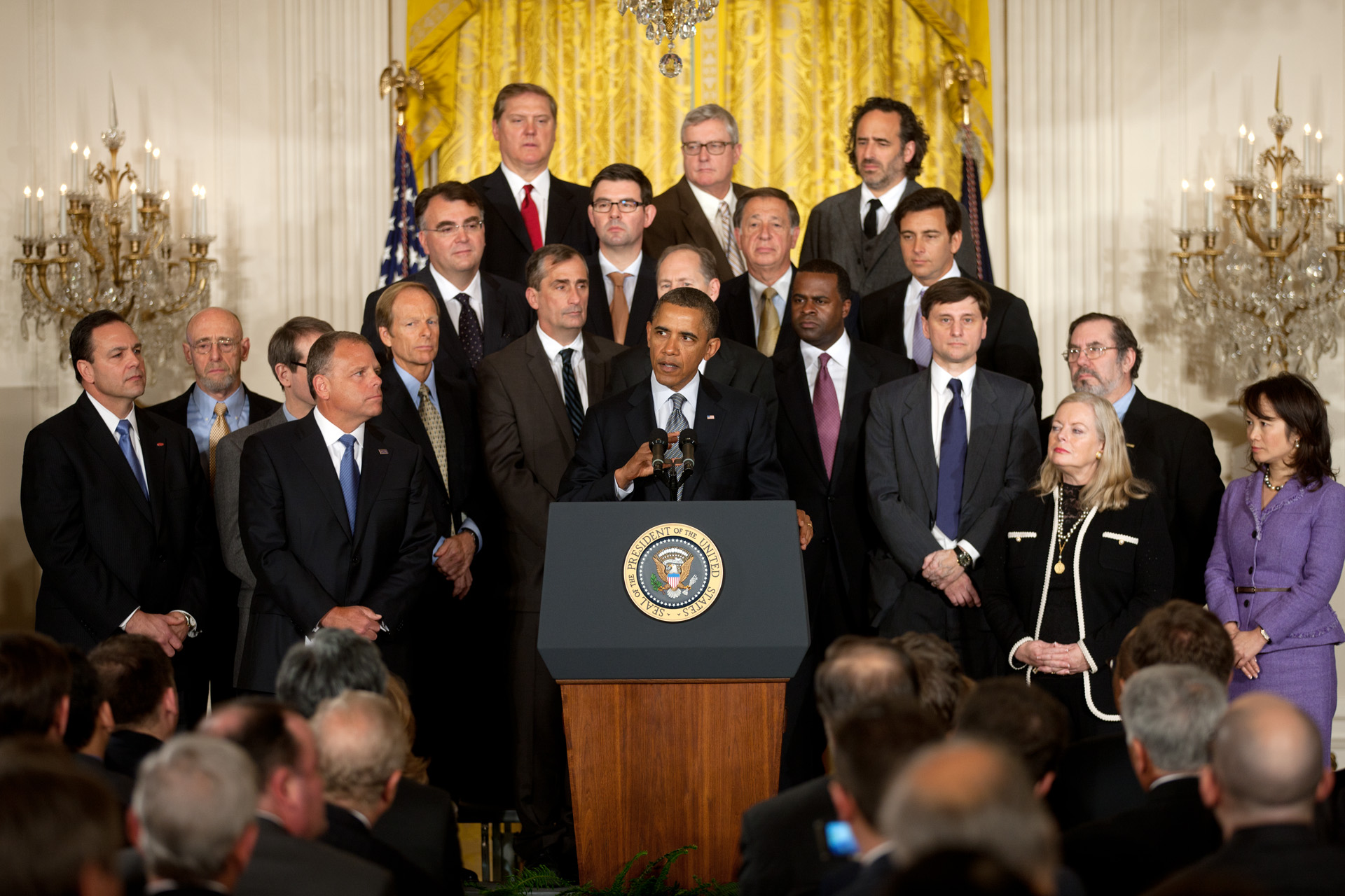 President Obama speaks at the Insourcing American Jobs forum (20120111)