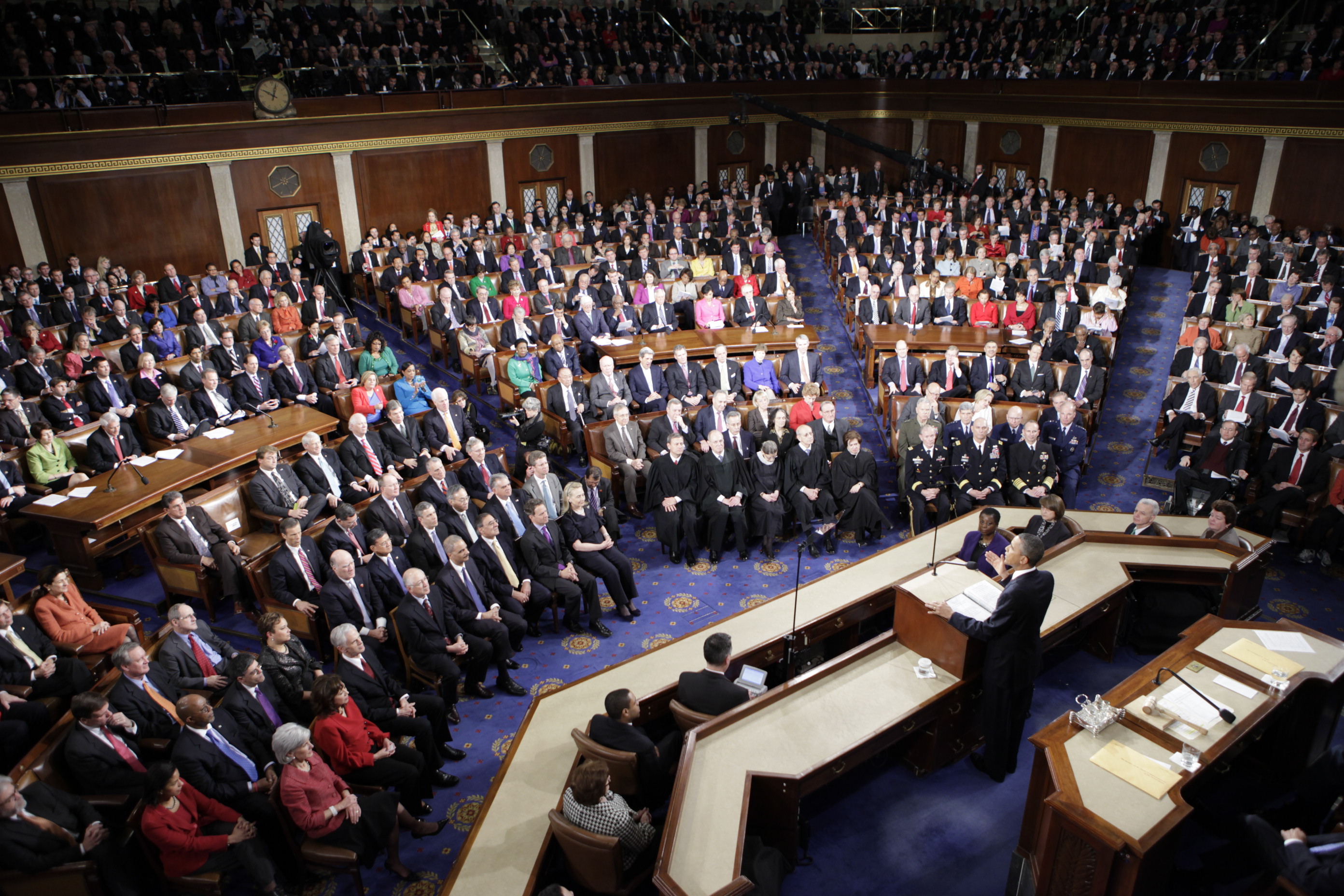 President Obama delivers the 2012 State of the Union 