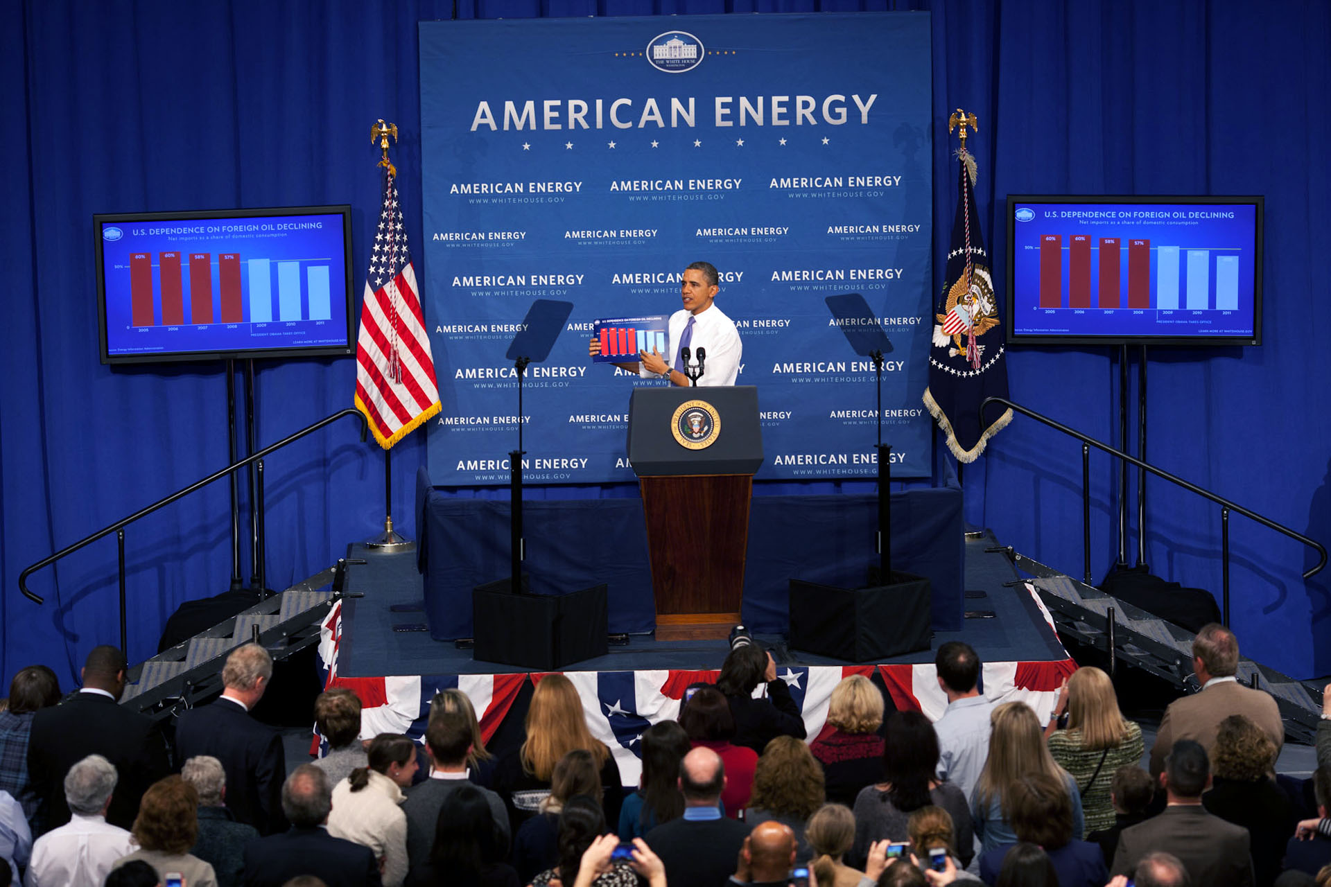 President Obama delivers remarks on energy from Nashua, New Hampshire (March 1, 2012)