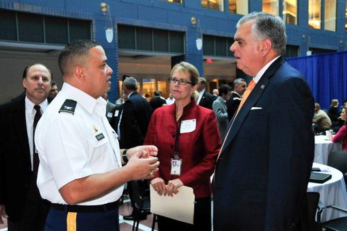 Secretary LaHood speaks at a Veterans Transportation Career Opportunities Forum 