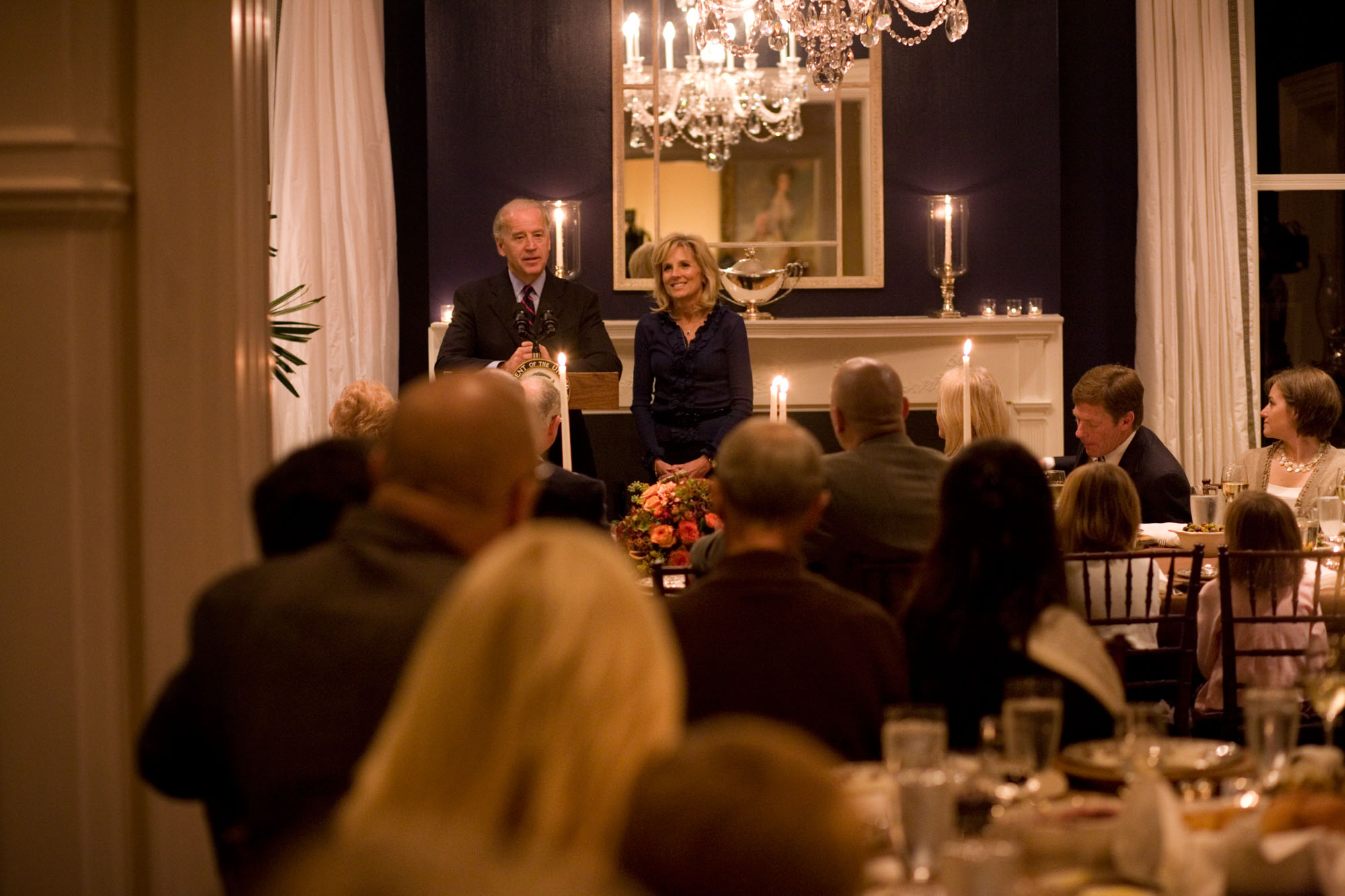 Dr. Jill Biden Thanksgiving Dinner