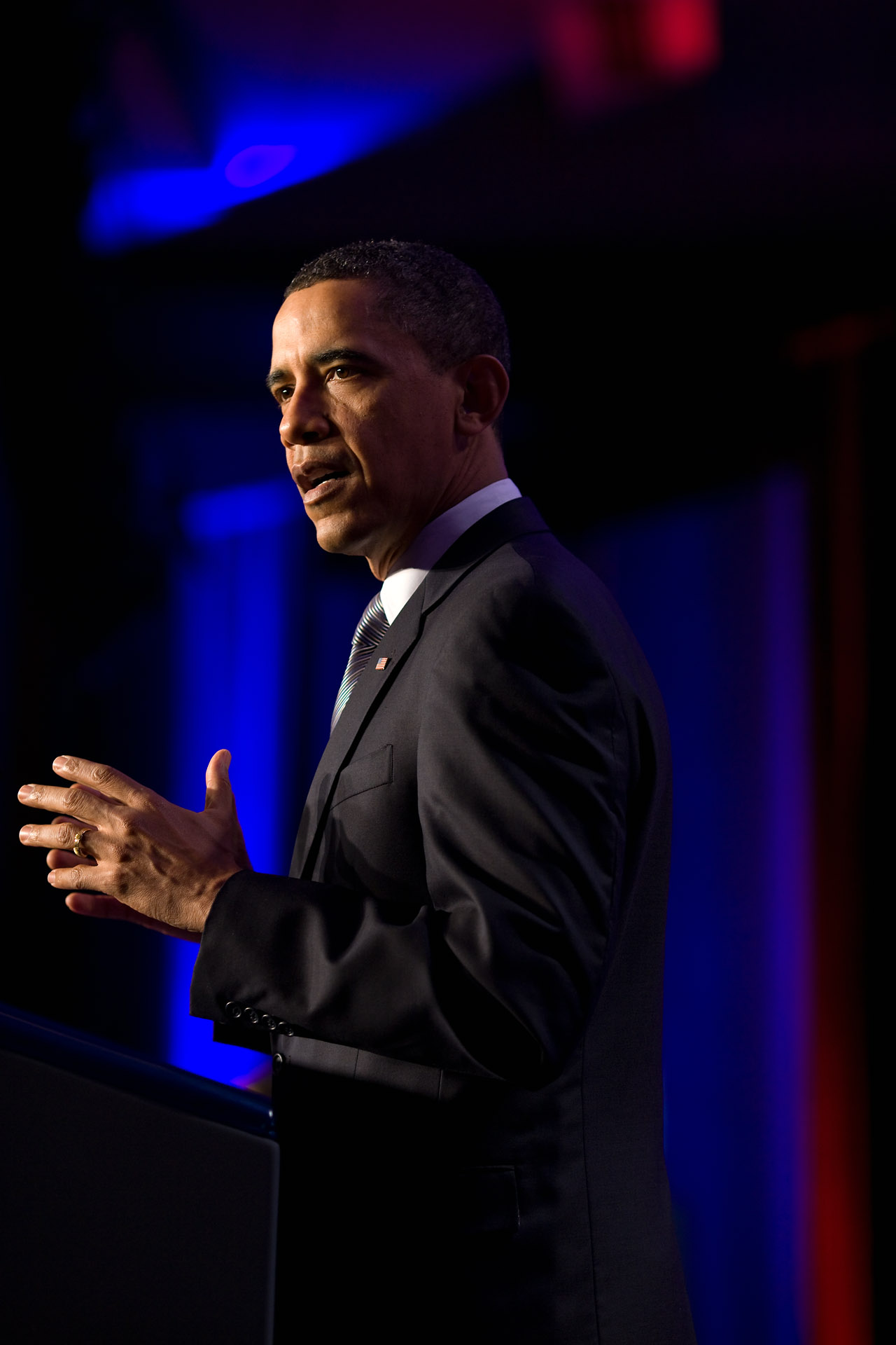 President Obama Addresses FamiliesUSA