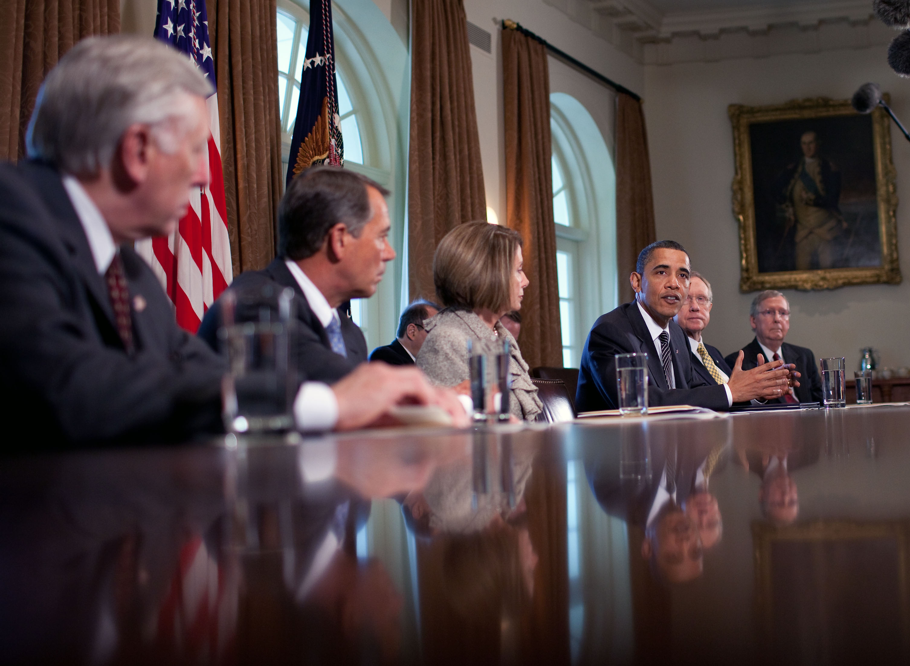 President Barack Obama Discusses Wall Street Reform