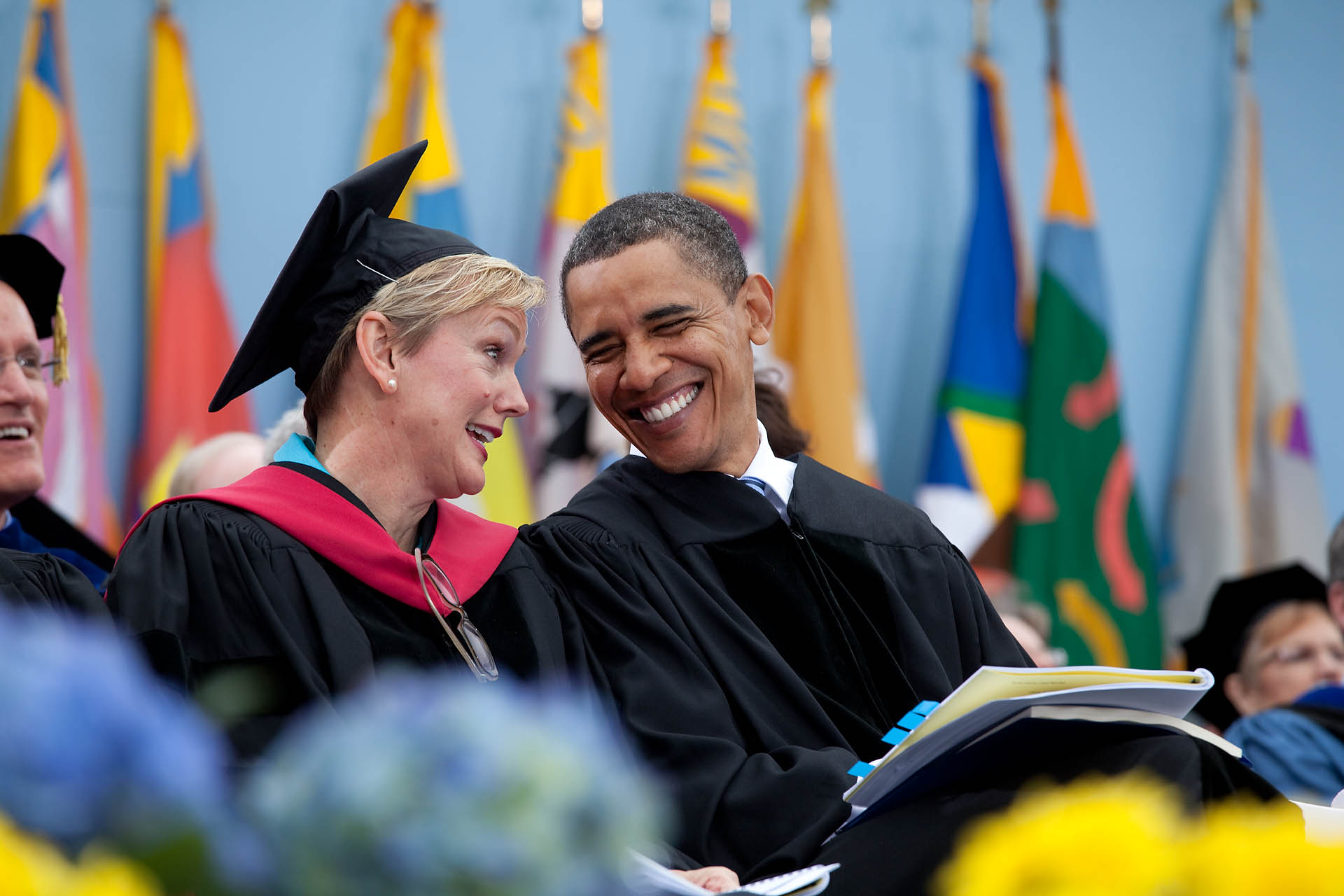 President Obama and Michigan Governer Granholm