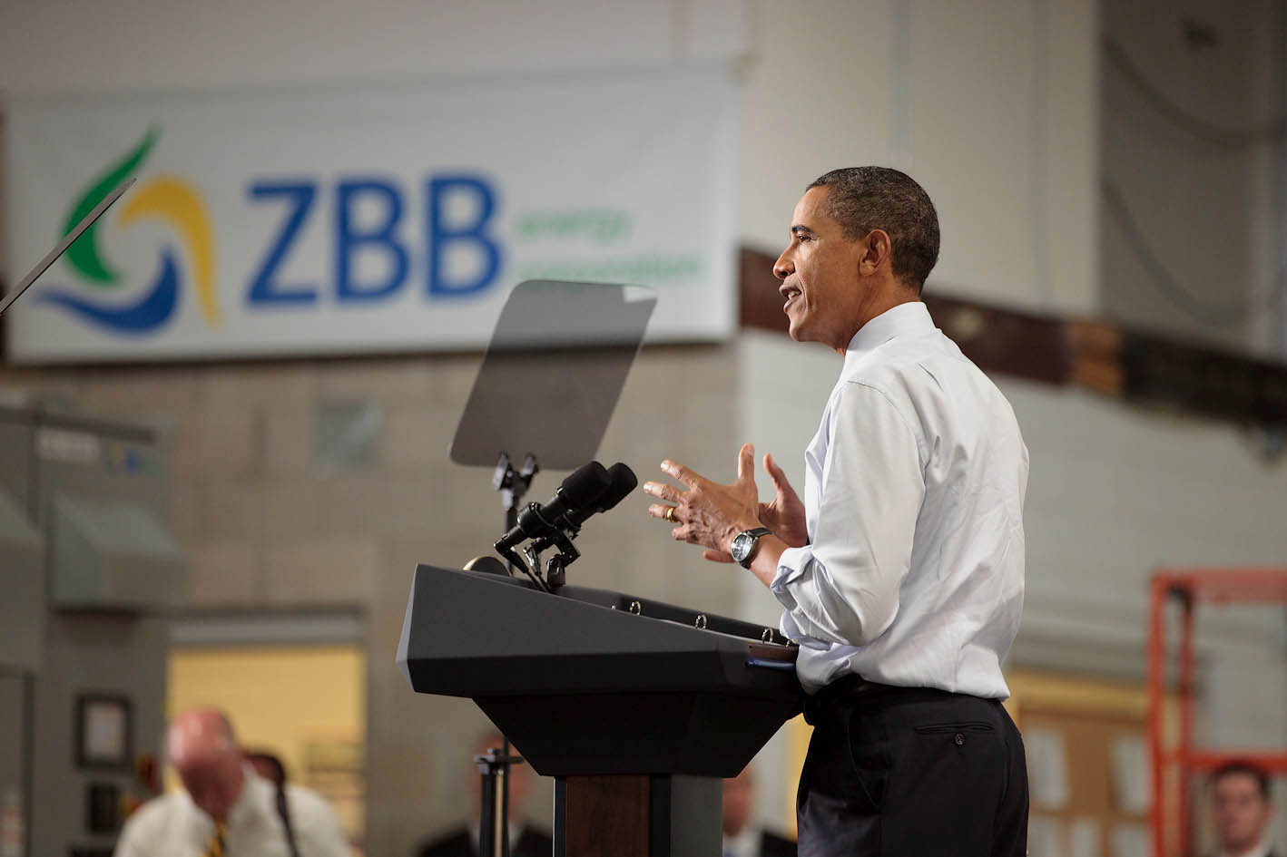 President Obama Speaks at ZBB Energy