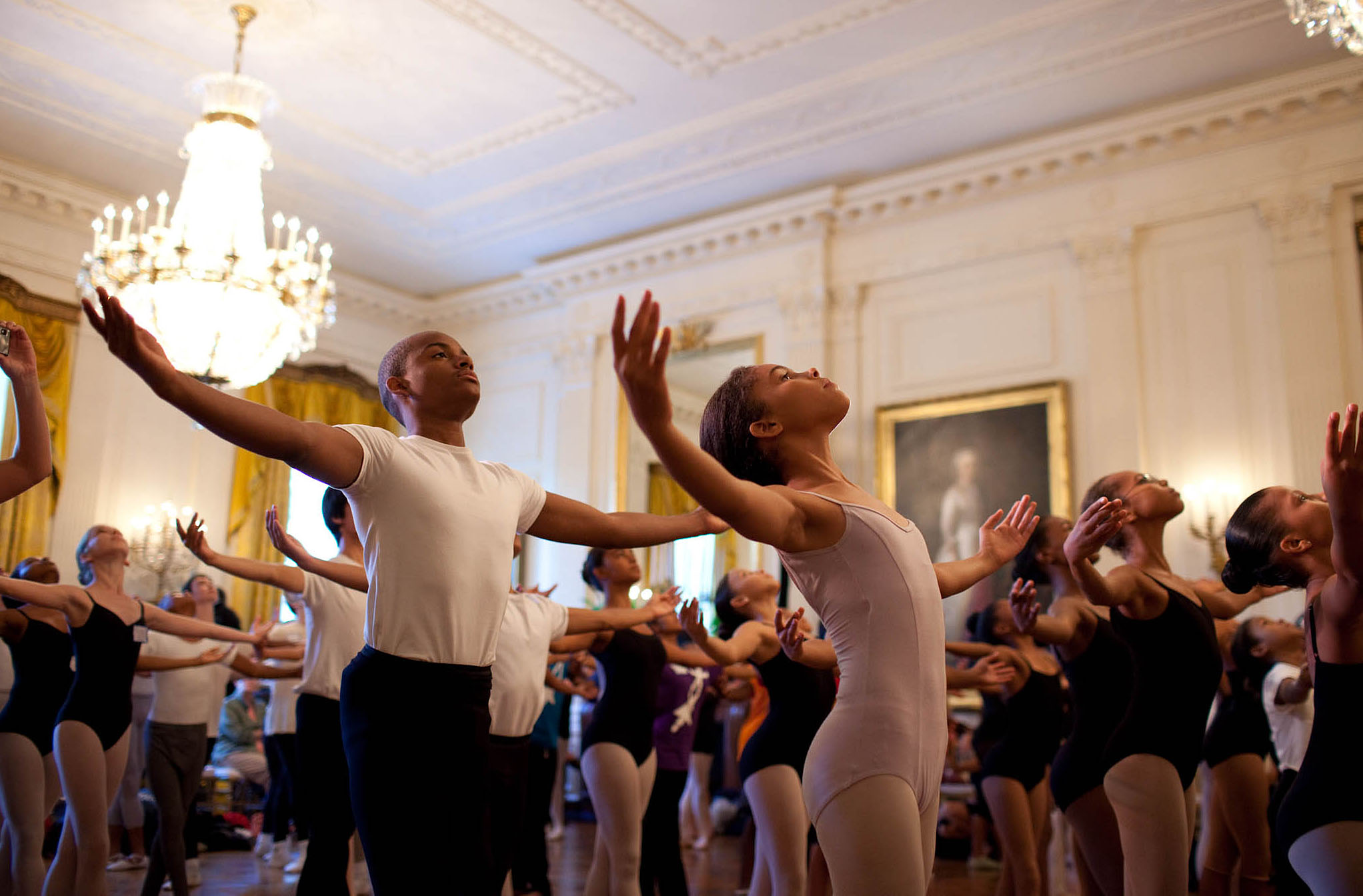 Dance Workshop At The White House