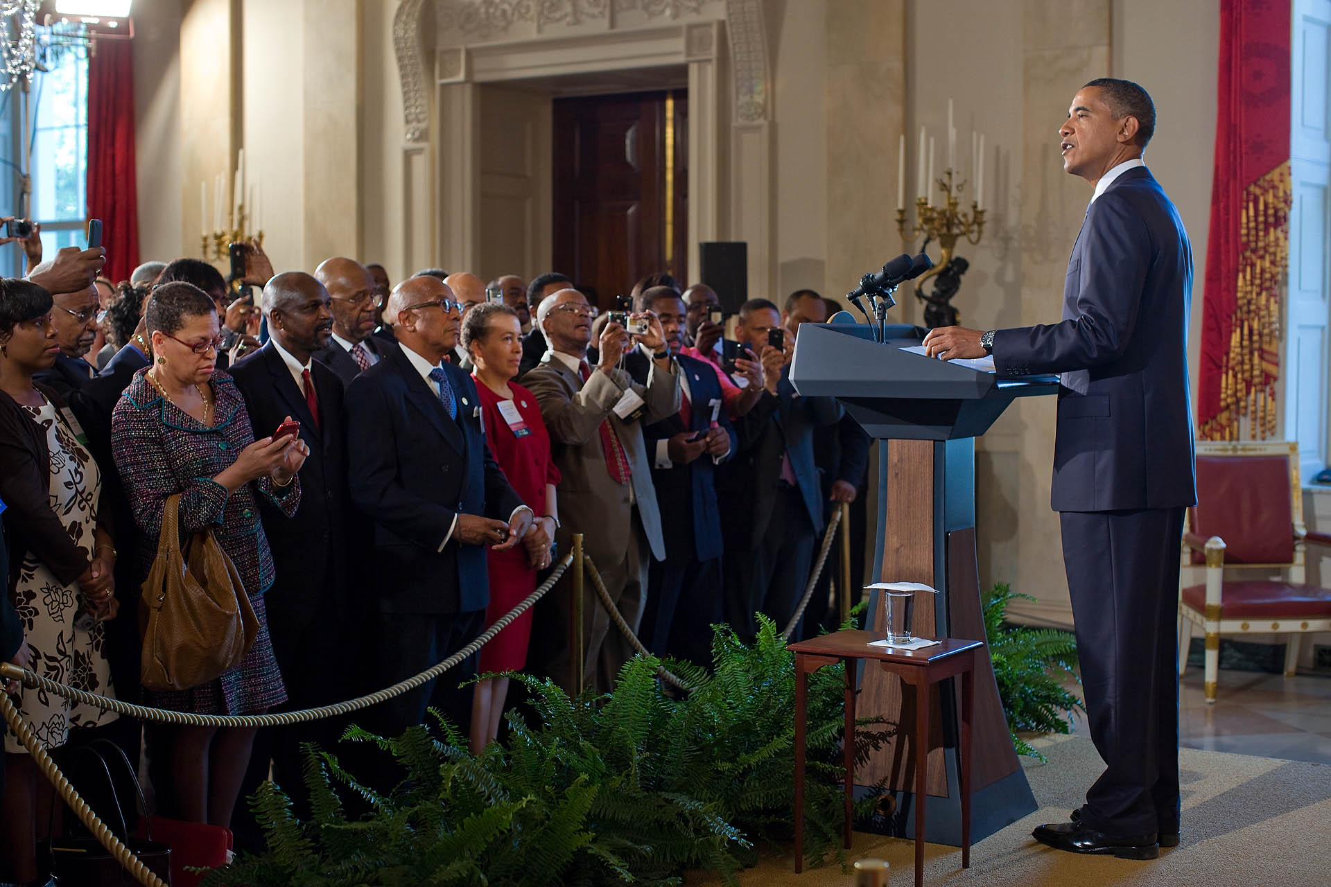 President Obama at HBCU Reception
