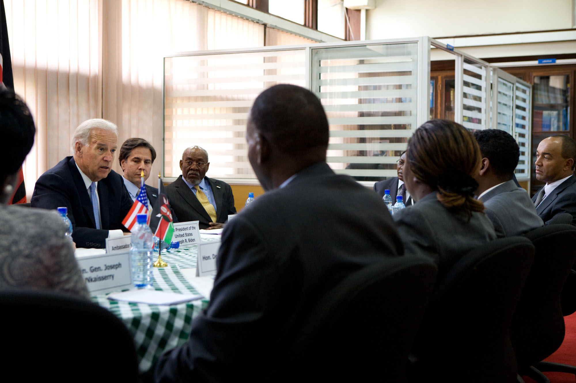 Vice President Joe Biden Meets With the Reform Caucus of Parliamentarians in Nairobi. 