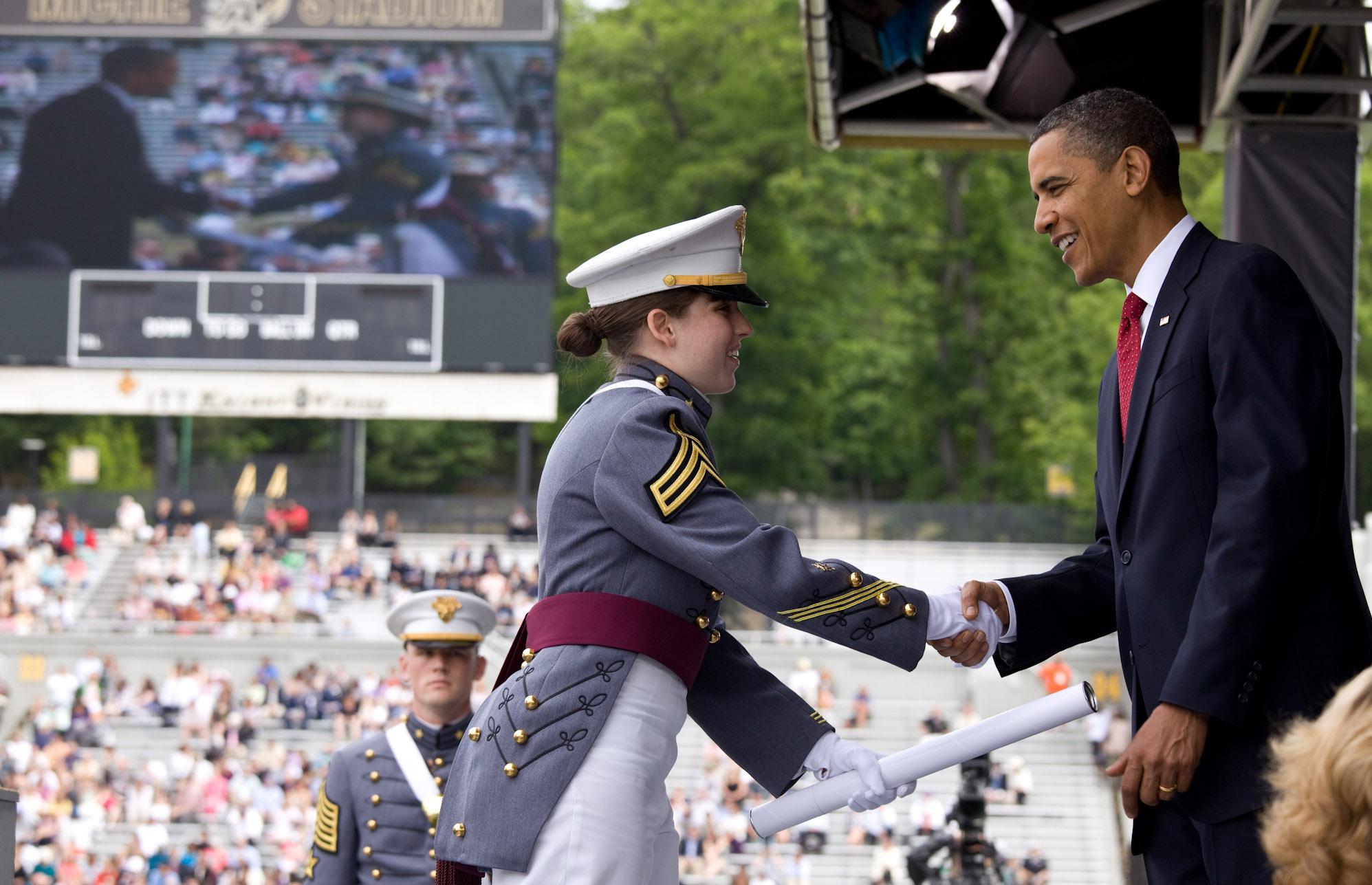 President Obama at West Point Commencement
