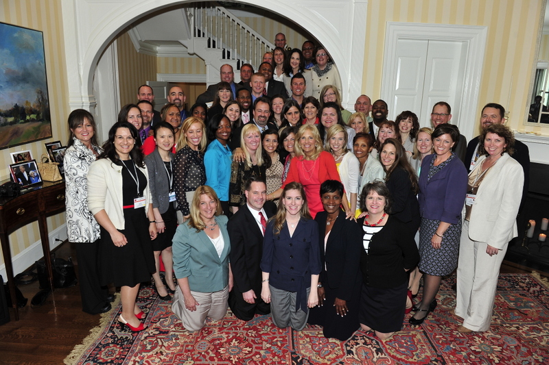 Dr Jill Biden Hosts Teachers of the Year 2012 at the Naval Observatory