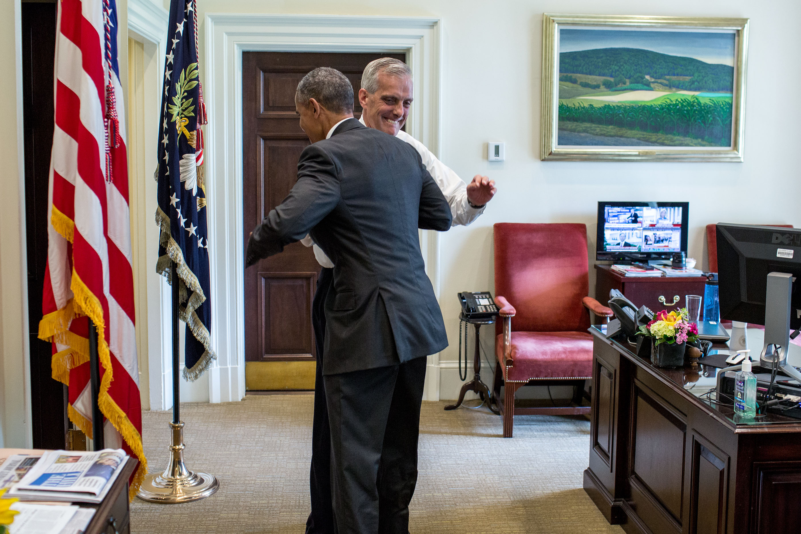 President Obama Hears the News on the Affordable Care Act Supreme Court