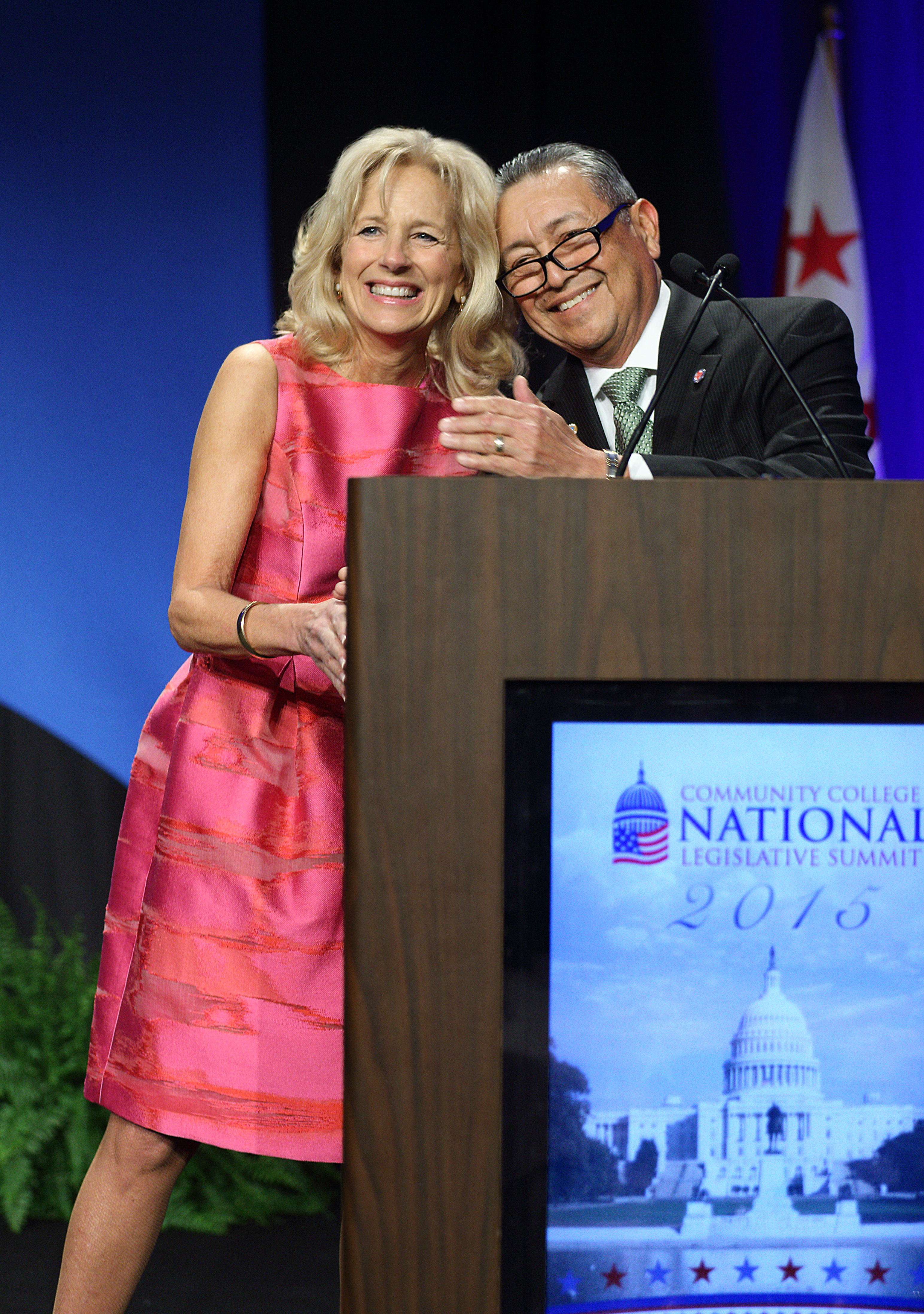 Roberto Zárate Introduces Dr. Jill Biden at the 2015 Community College National Legislative Summit