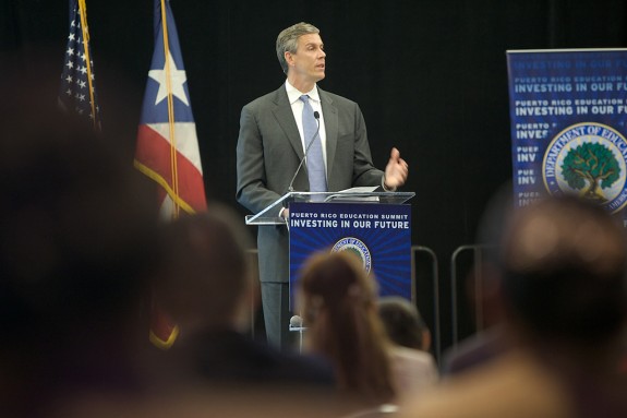 Secretary Duncan speaks at the Puerto Rico Education Summit