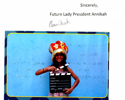 Annikah Letter Writer Photo