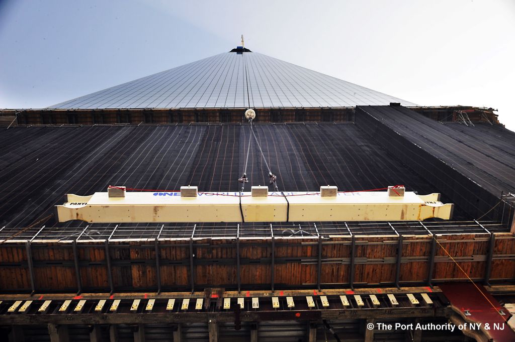 WTC Beam Installed