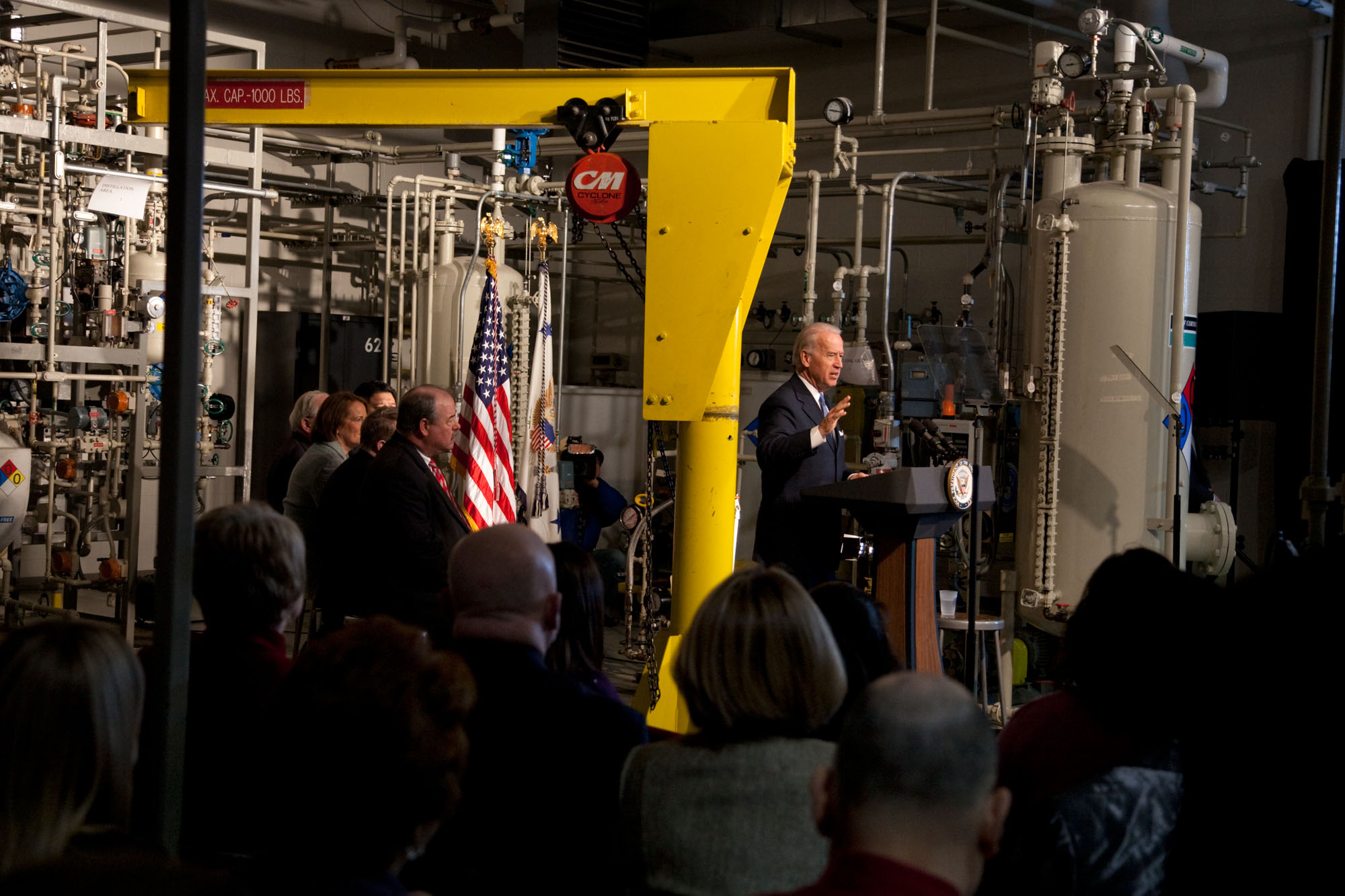 Vice President Biden at a Factory in Saginaw, Michigan