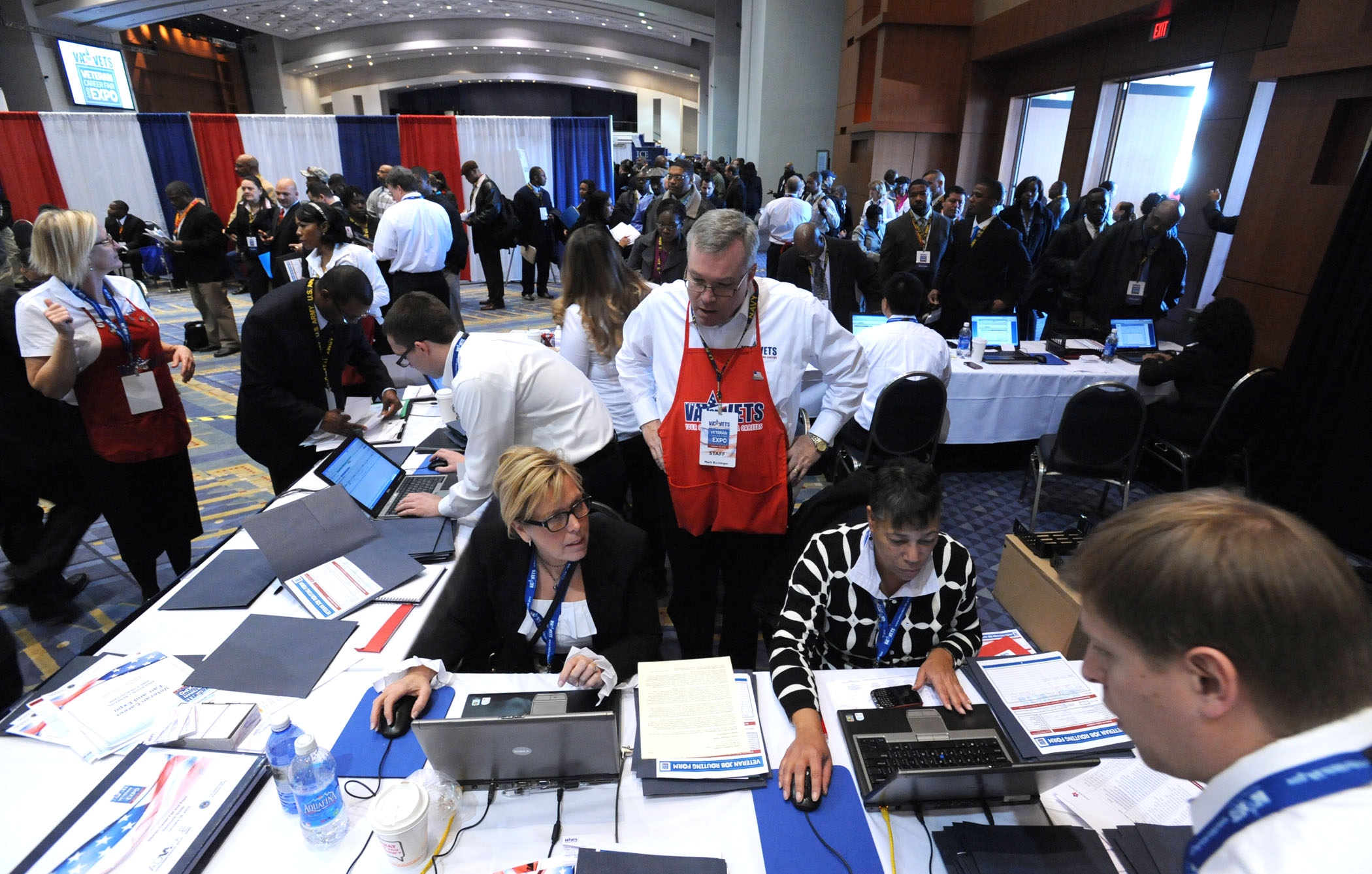 Department of Veterans Affairs at Career Fair