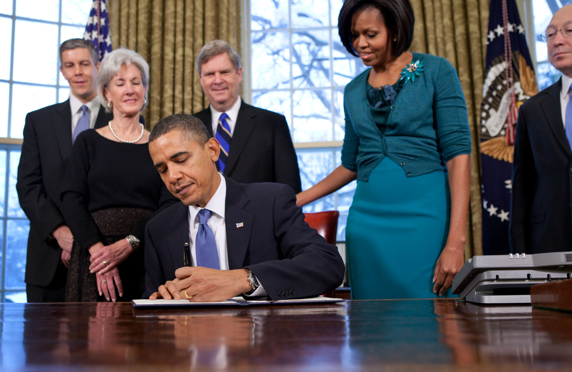 The President Signs a Memorandum Taking on Childhood Obesity