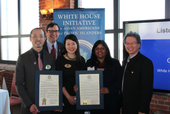 The Cleveland City Council recognizes the White House Initiative on Asian Americans and Pacific Islanders with a Resolution of Recognition for hosting the Cleveland AAPI Community Listening Session