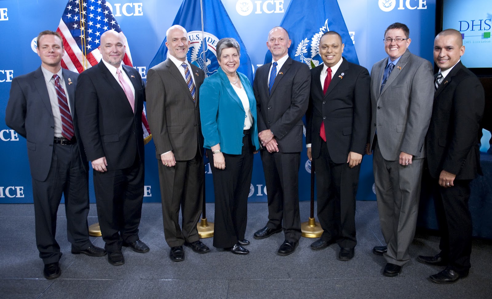 Secretary Napolitano with the DHS Pride Board of Directors