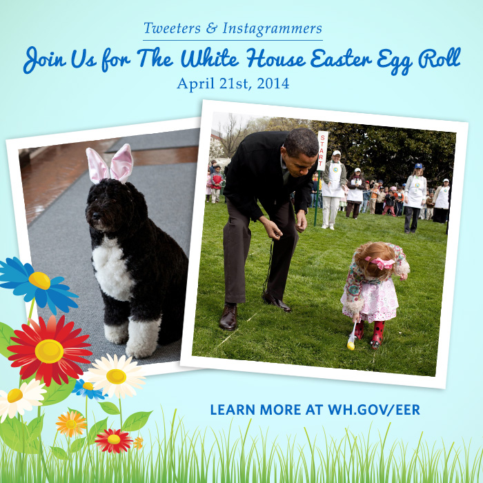 White House Easter Egg Social 2014