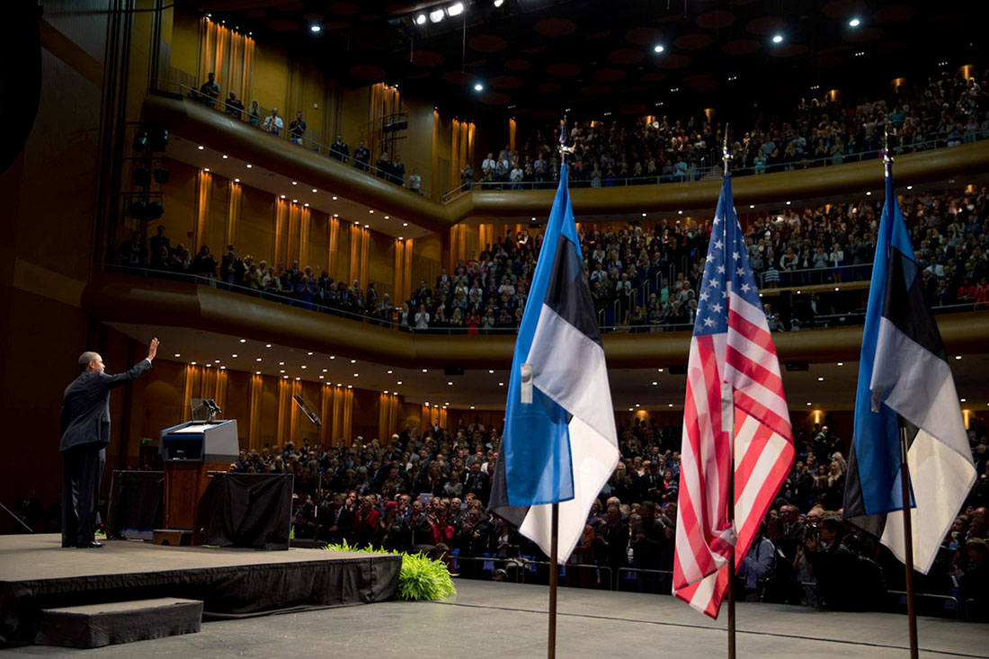 President Obama Speaks to the People of Estonia