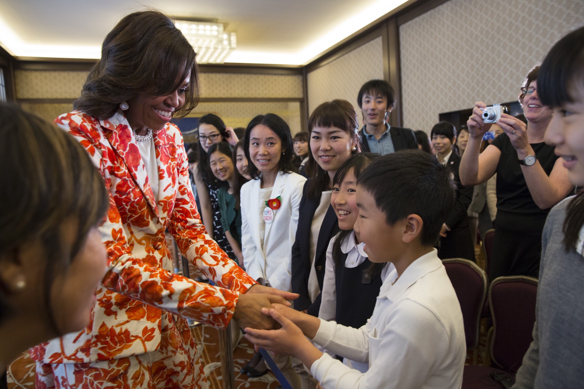 First Lady Michelle Obama In Japan for Let Girls Learn_5