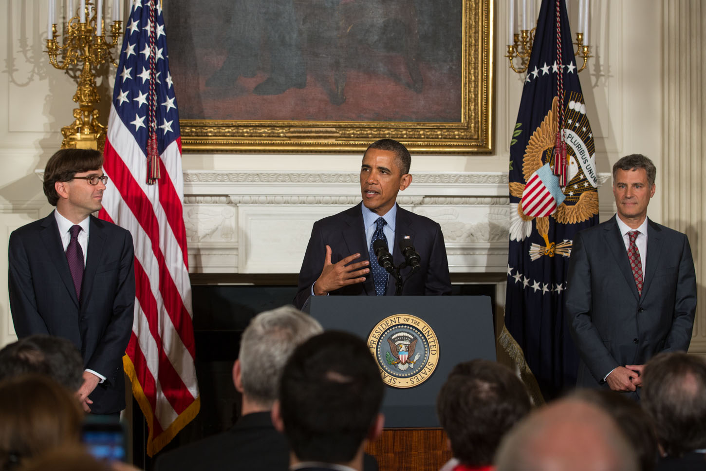 President Barack Obama announces his intent to nominate Jason Furman