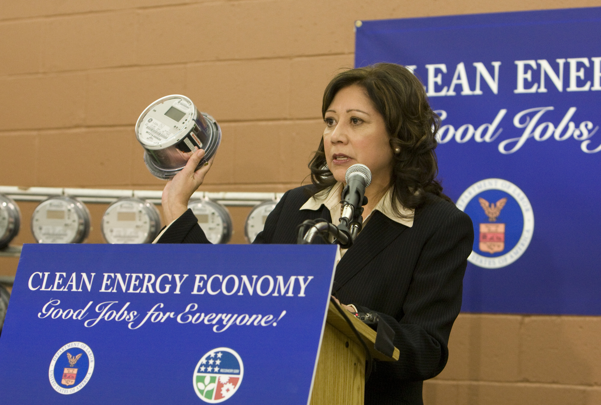 Secretary Solis in Nevada