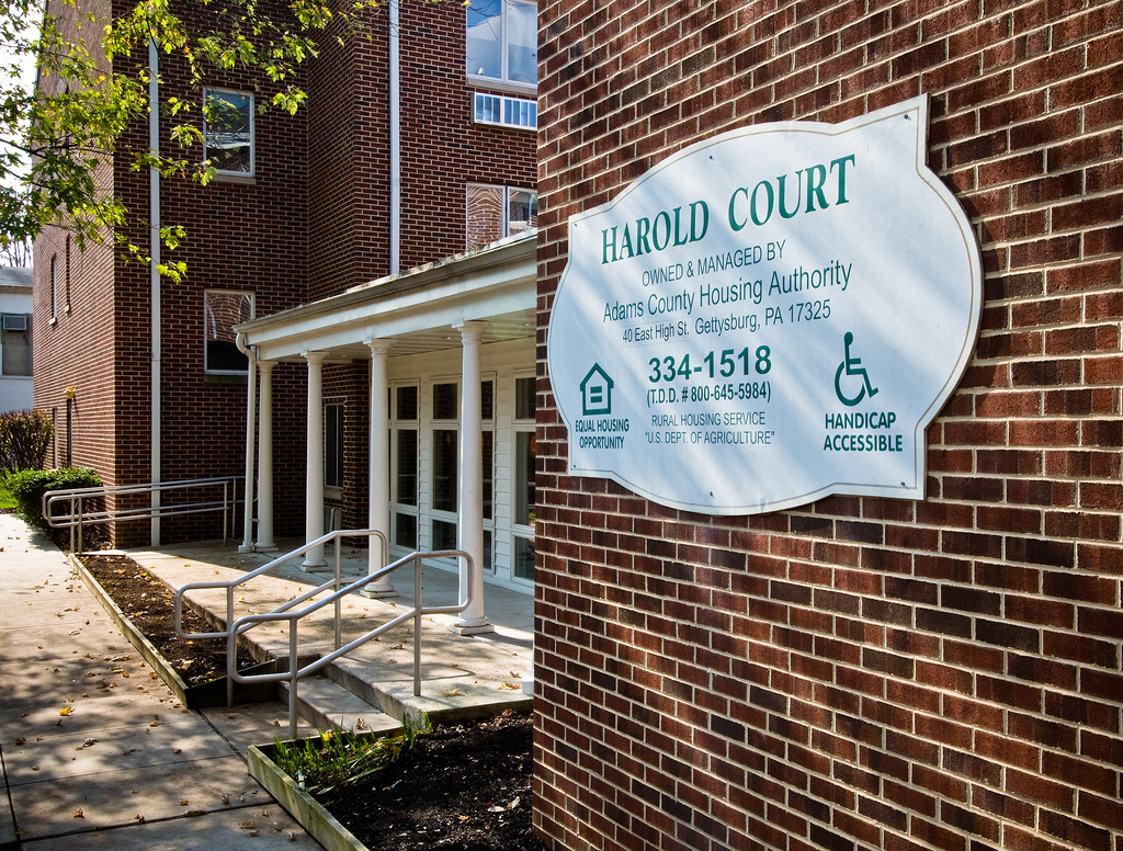 Harold Court, a senior living facility in Gettysburg, Penn