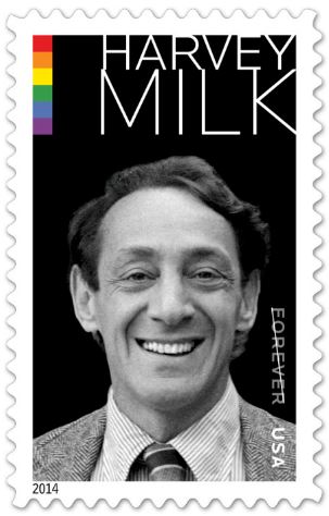 Harvey Milk Stamp 2014