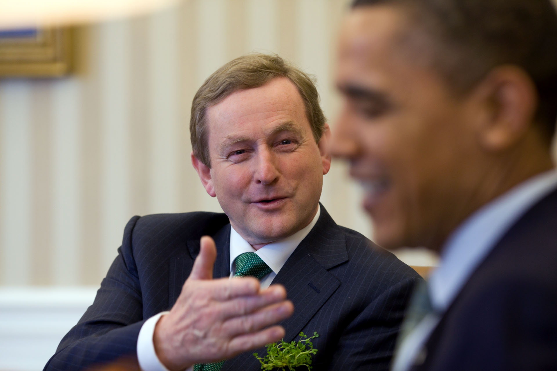 President Barack Obama  Meet with Irish Prime Minister Enda Kenny