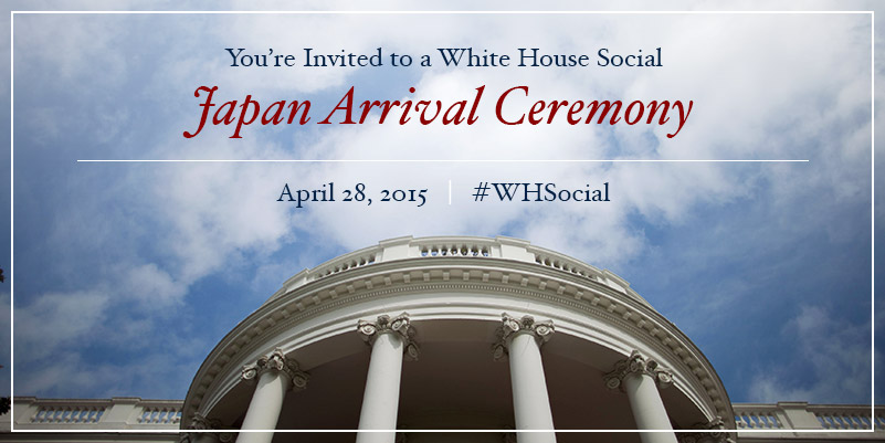 White House Social Japan Arrival