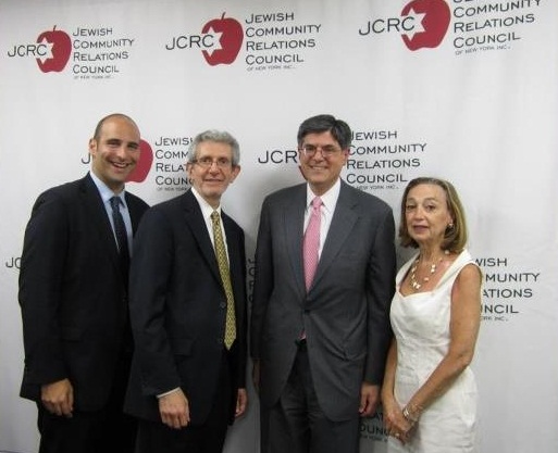 Jack Lew Meeting with JCRC